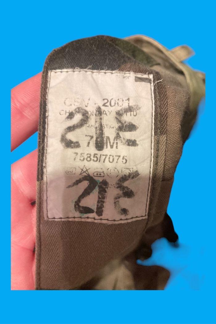 Pantalon militaire cargo femme avec élastique taille M/38 en bon état - photo numéro 10