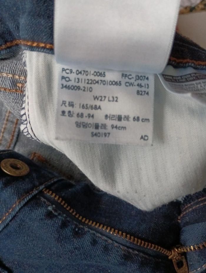 Jean Levis femme W27/ L32 demi curve NEUF - photo numéro 7