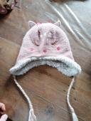 Bonnet d'hiver fille. Taille 1