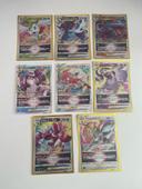 Lot de 8 Carte Pokémon vstar japonaises