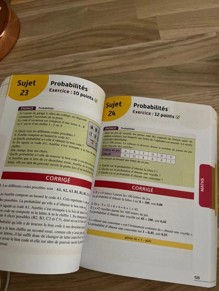 Livre annales brevet - photo numéro 3