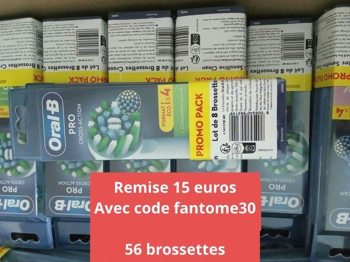 Lot oral b brossettes , 7 packs - photo numéro 1