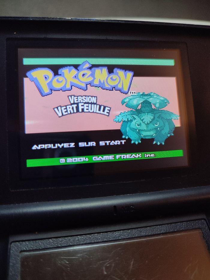 Pokemon Vert feuille Game boy advance - photo numéro 3