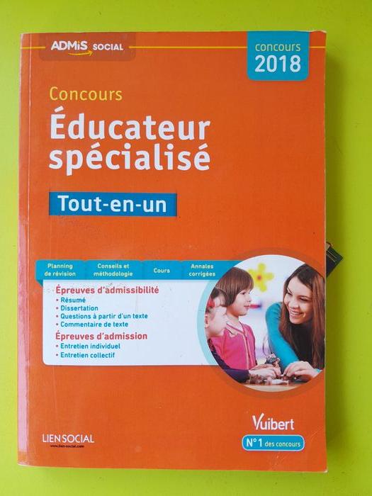 Concours éducateur spécialisé, tout-en-un (concours 2018)