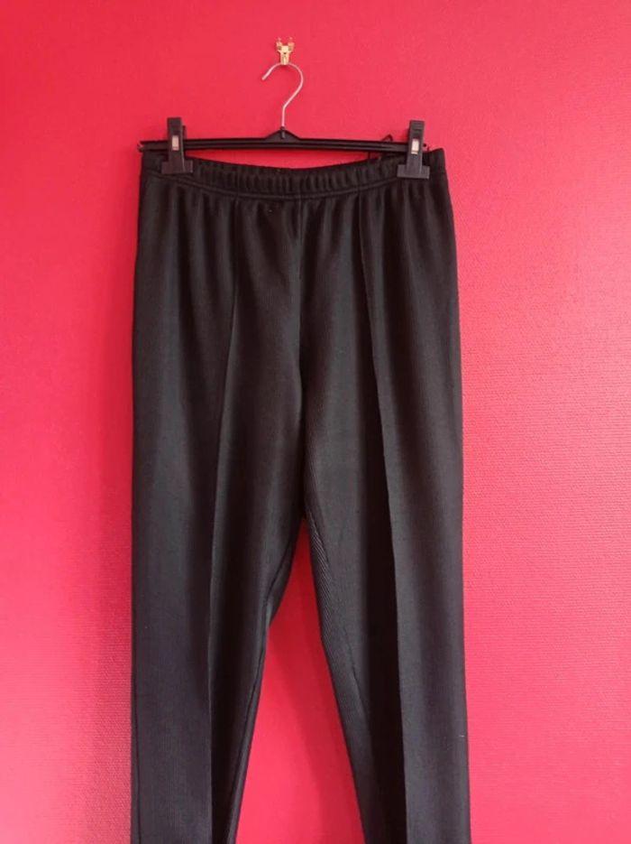 Pantalon Noir taille 40 Taille élastique - photo numéro 1