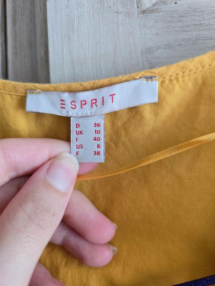 Robe longue jaune esprit taille 38 - photo numéro 2