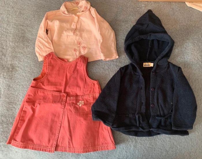 Lot de 3 vêtements bébé fille 6 mois - photo numéro 1