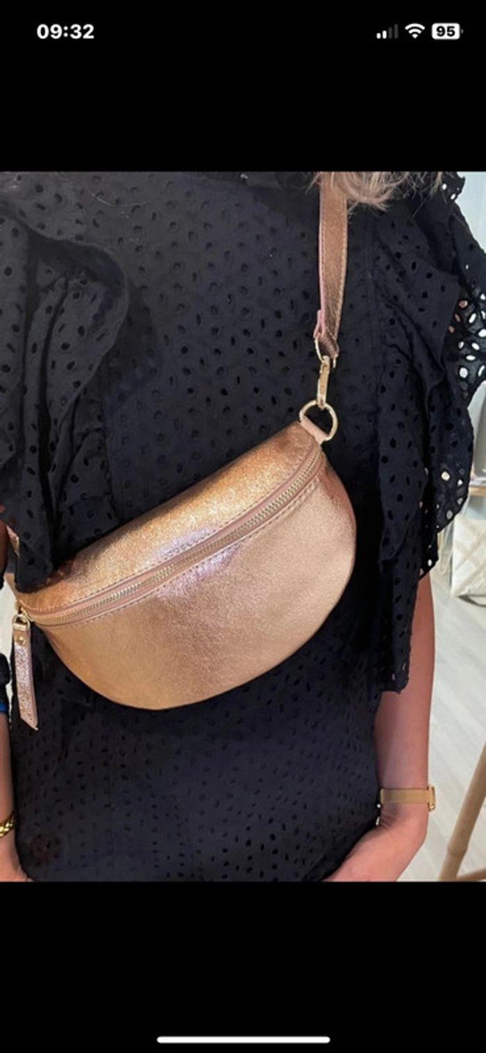 Sac banane rose gold - photo numéro 1