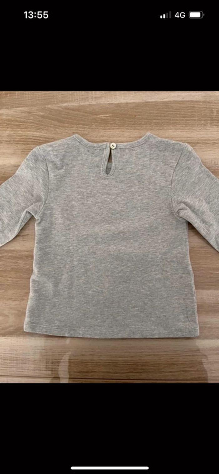 Tee shirt noukies gris - photo numéro 3