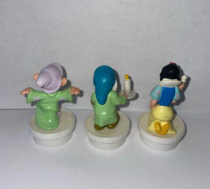 Lot figurines Disney blanche-neige et les sept nains nestle Smarties - photo numéro 9