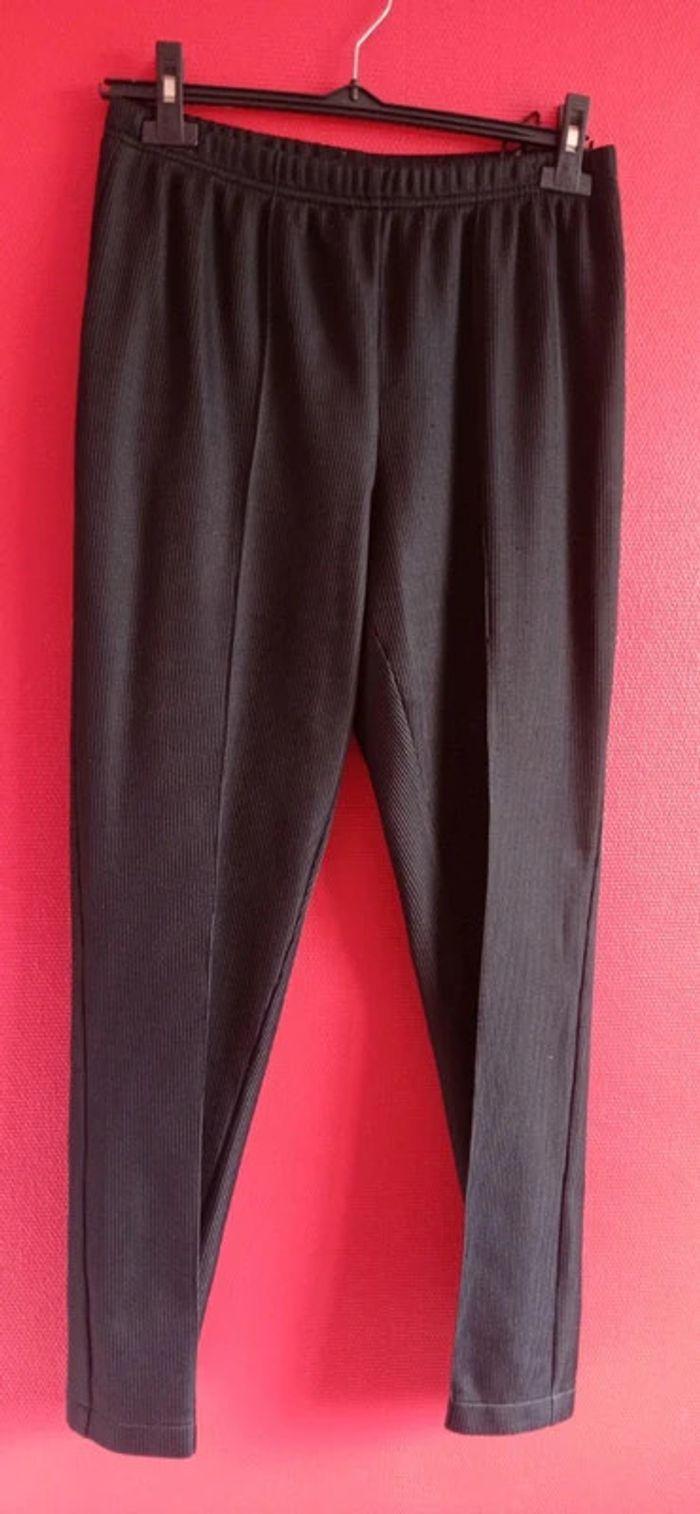 Pantalon Noir taille 40 Taille élastique - photo numéro 15