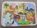 Puzzle bous les animaux du zoo