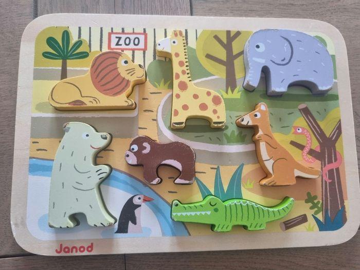 Puzzle bous les animaux du zoo - photo numéro 1