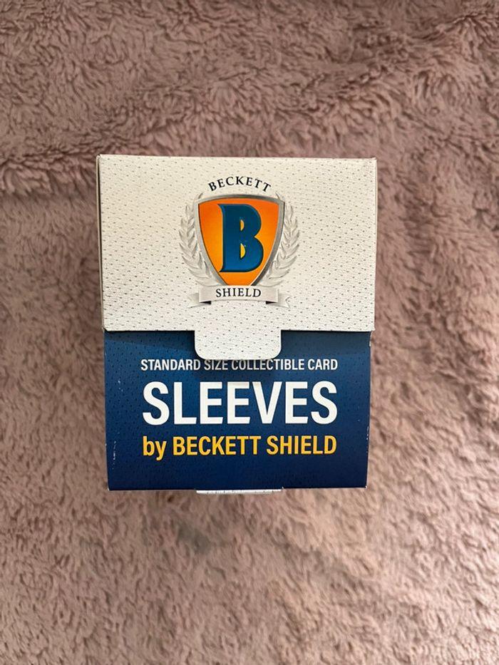 15 packs of 100 cards sleeves by Beckett Shield - photo numéro 3