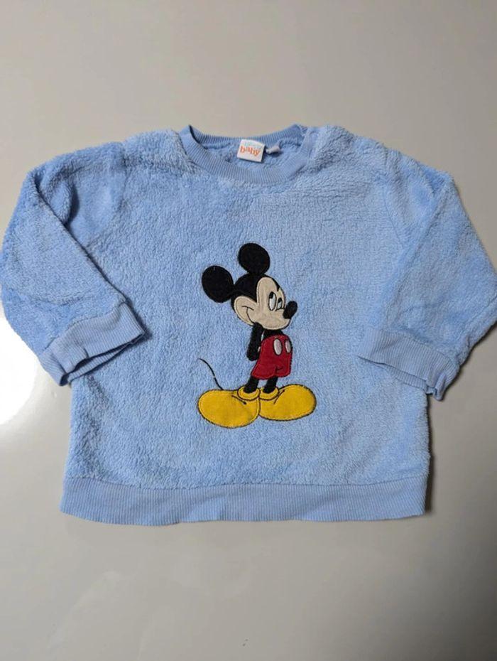 Pull polaire Mickey 12 mois - photo numéro 1