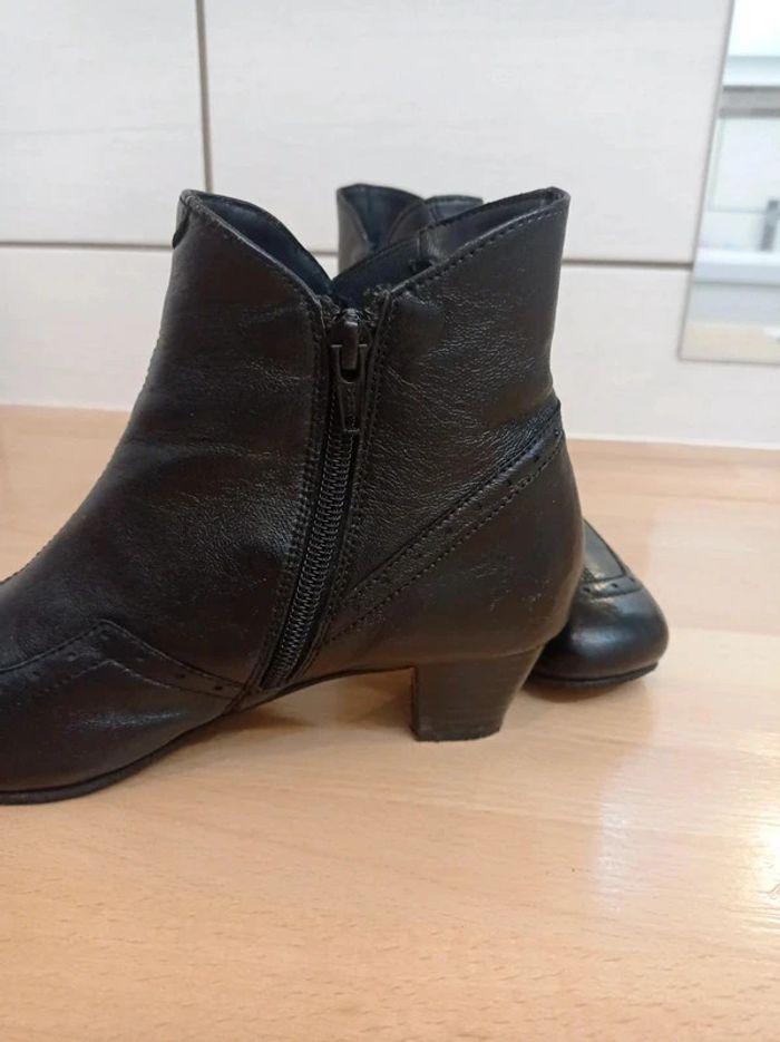 Bottines Cuir Taille 37 Pédiconfort - photo numéro 6