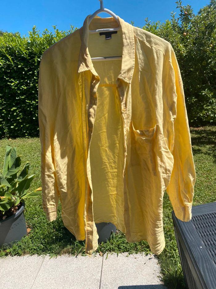 Chemise légère jaune - photo numéro 3