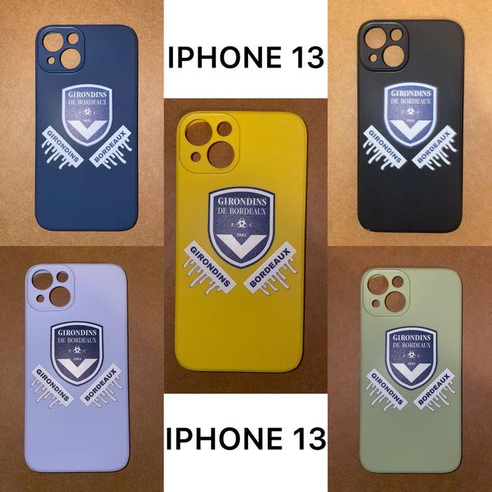 Coque iPhone 13 - Bordeaux 🔵⚪️- 5 coloris disponibles - photo numéro 1