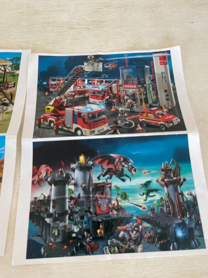 4 Puzzles valisette métallique playmobil - photo numéro 4