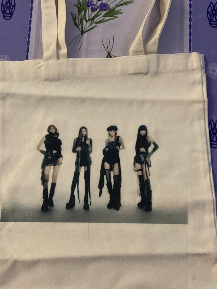 Tote bag (sac) blackpink K-pop - photo numéro 2