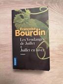 livre Les vendanges de juillet & Juillet en hiver Francoise Bourdin