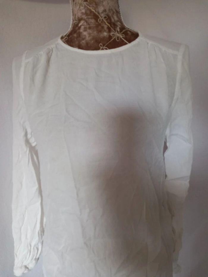 Blouse blanche hm taille 36 - photo numéro 2