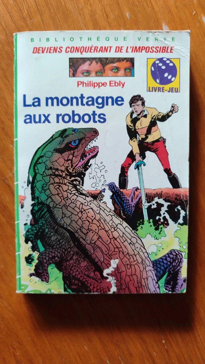 Livre jeu - la montagne aux robots - photo numéro 1