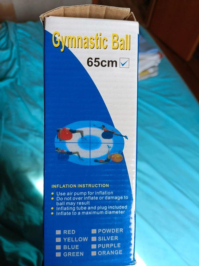 Gymnastic ball 65cm - photo numéro 3