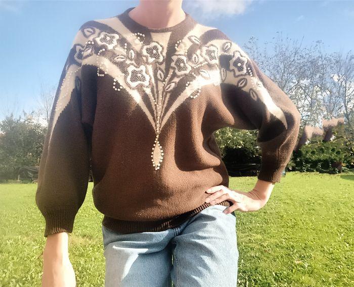 Petit pull rétro - Taille 38 💐 - photo numéro 1