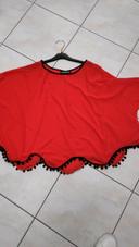 Chemise originale rouge