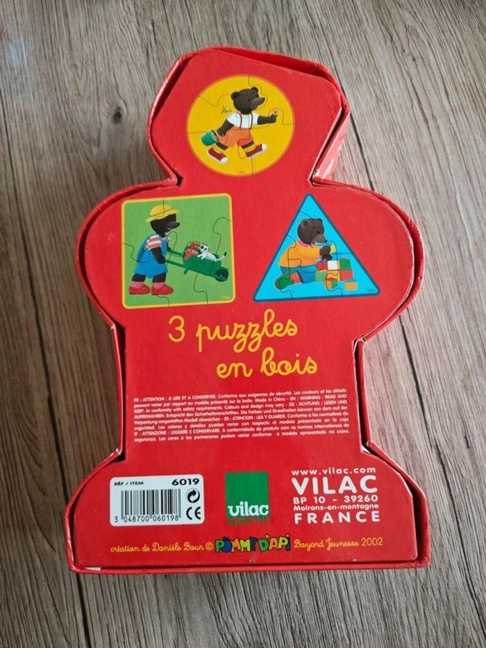 Puzzle petit ours brun - photo numéro 2