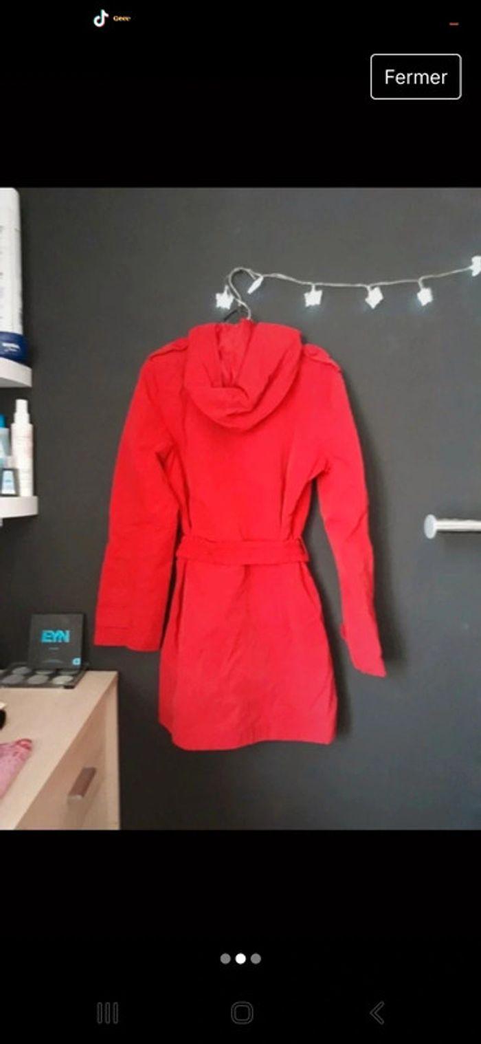 Manteau 'rouge 14 ans tbe - photo numéro 2