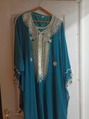 Femme robe abaya style caftan marocain style dubaï