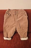 Pantalon d'hiver, bébé fille, verbaudet taille 18mois,81cm