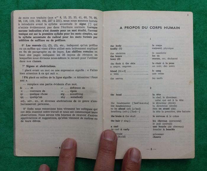 Second Vocabulaire Anglais Des Examens Par Besson H 1965 - photo numéro 4