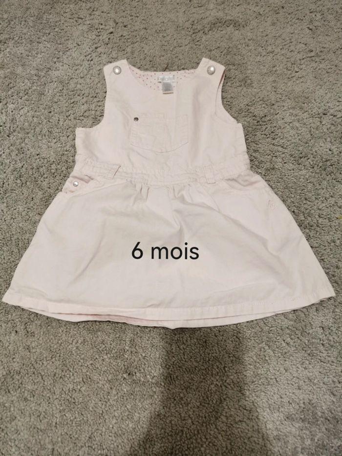 Robe rose 6 mois