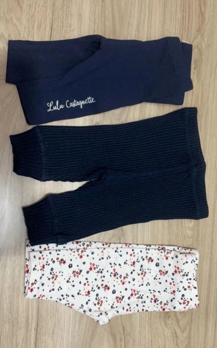 Lot legging Lulu Castagnette 3 mois - photo numéro 1