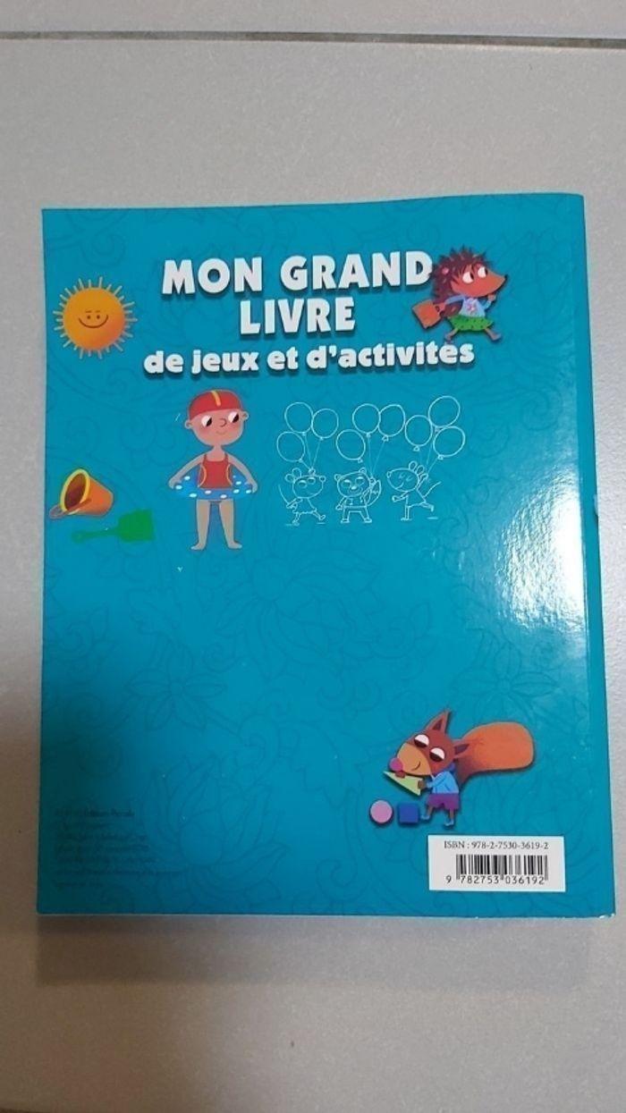 Mon grand livre de jeux et d'activités - photo numéro 2