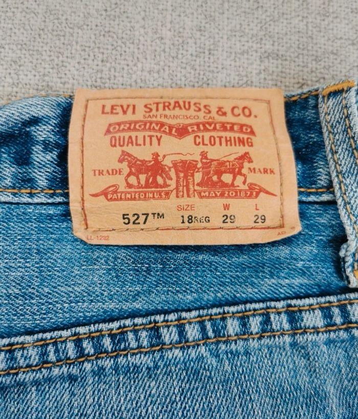 Short en jeans Levi's 527 boot cut taille 29 - photo numéro 3