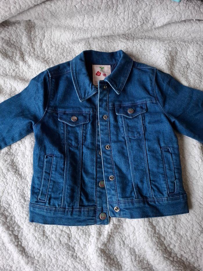 Veste en jean fille 5 ans - photo numéro 2