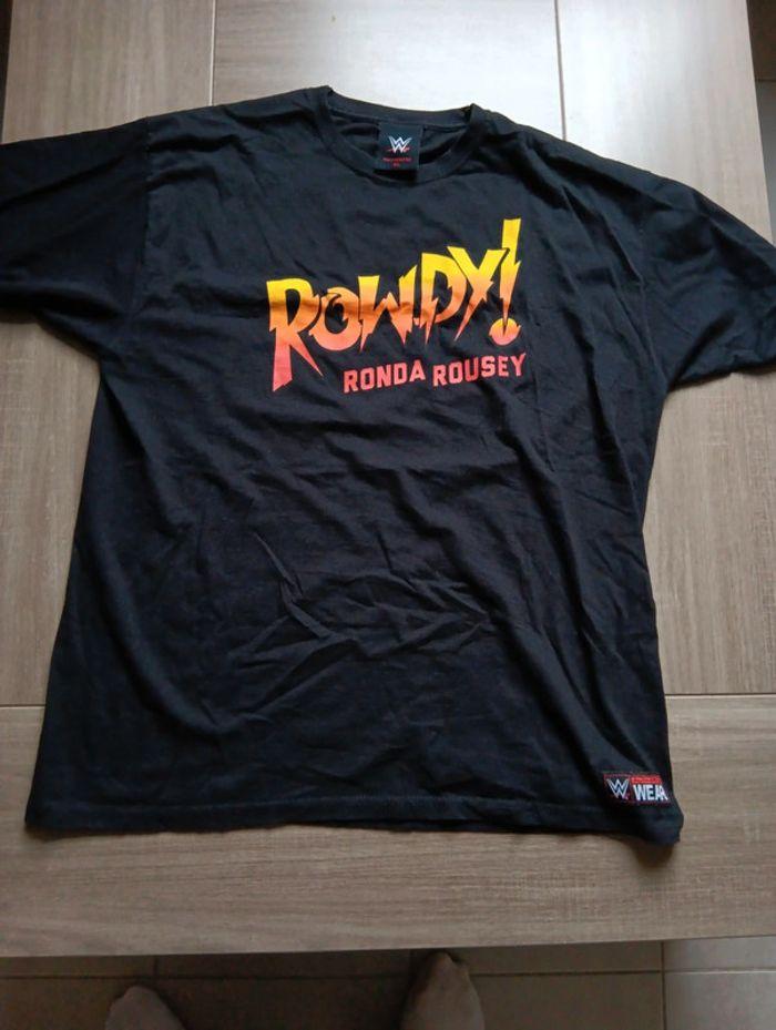 Tee-shirt WWE Ronda Rousev - photo numéro 1