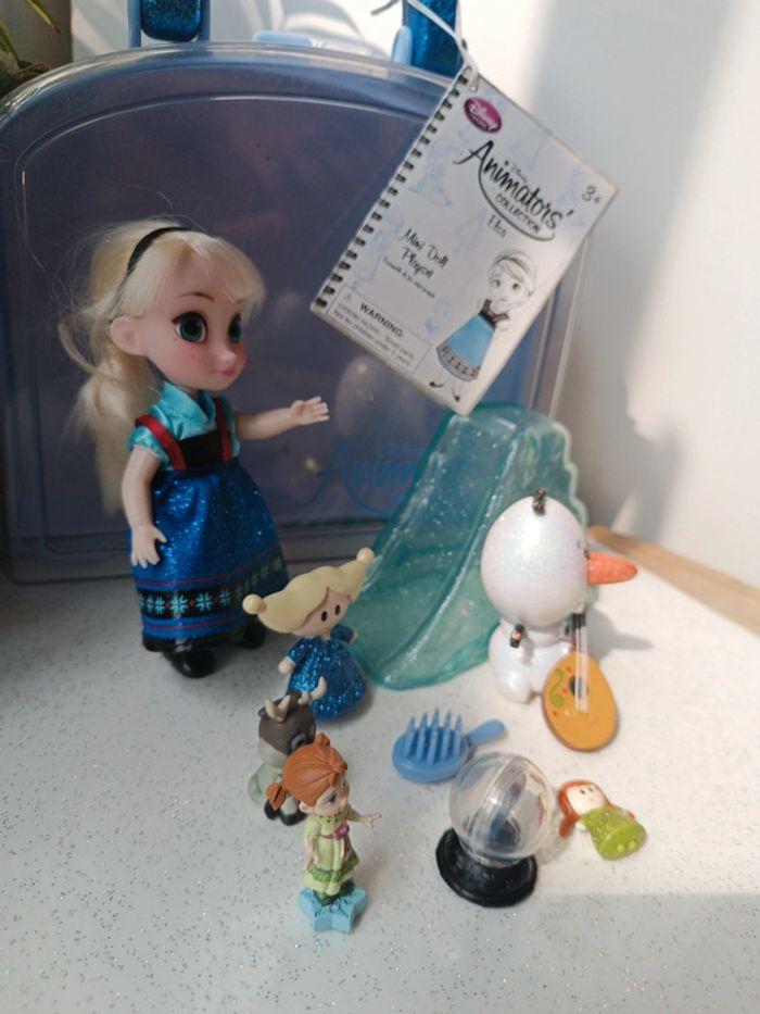 Princesse Disney Frozen Olaf reine neige Elsa Anna little animator animator's poupée doll small - photo numéro 8