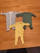 Lot de 3 pyjamas 1m