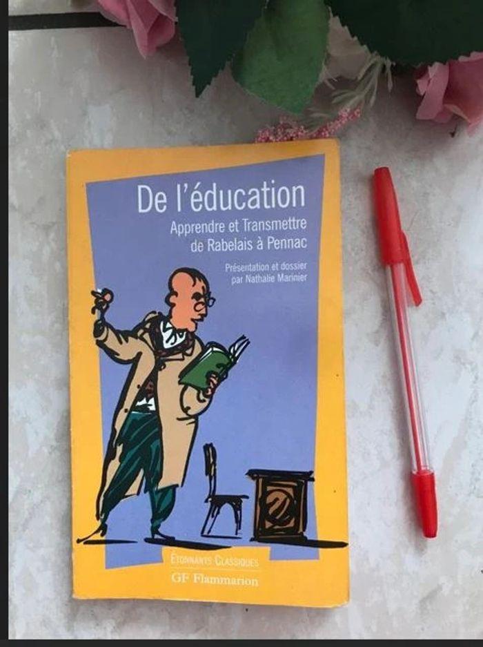 Livre sur l'éducation à travers le temps - photo numéro 1