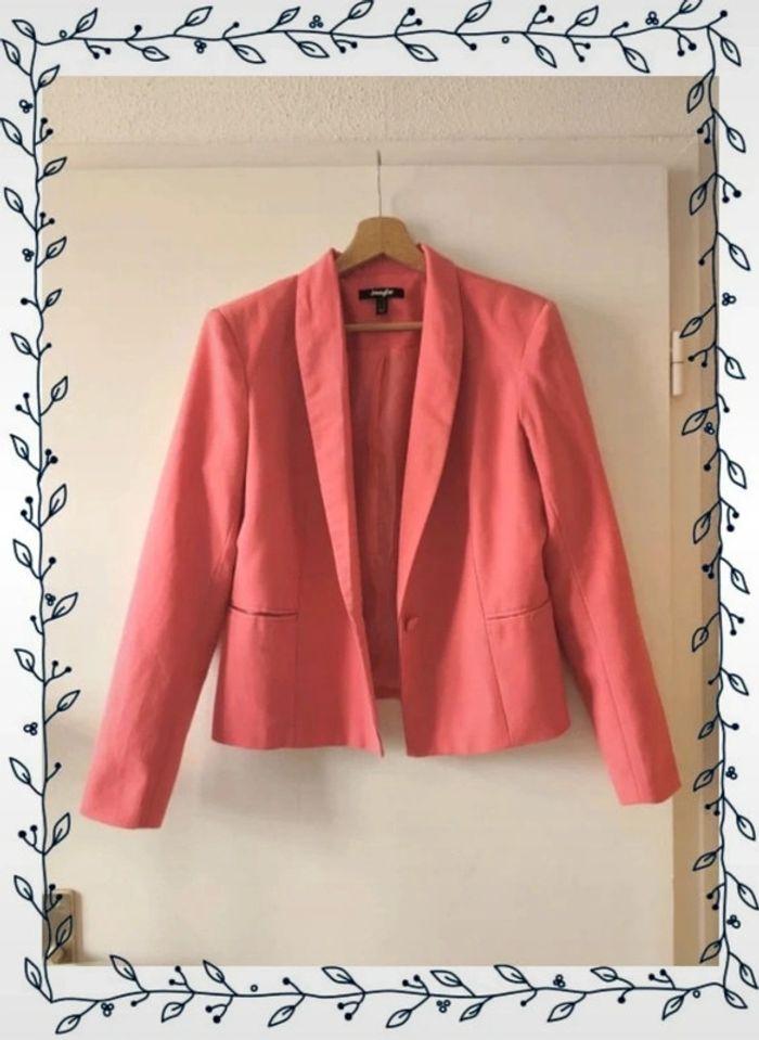 Veste blazer rose - Jennyfer (taille 42)