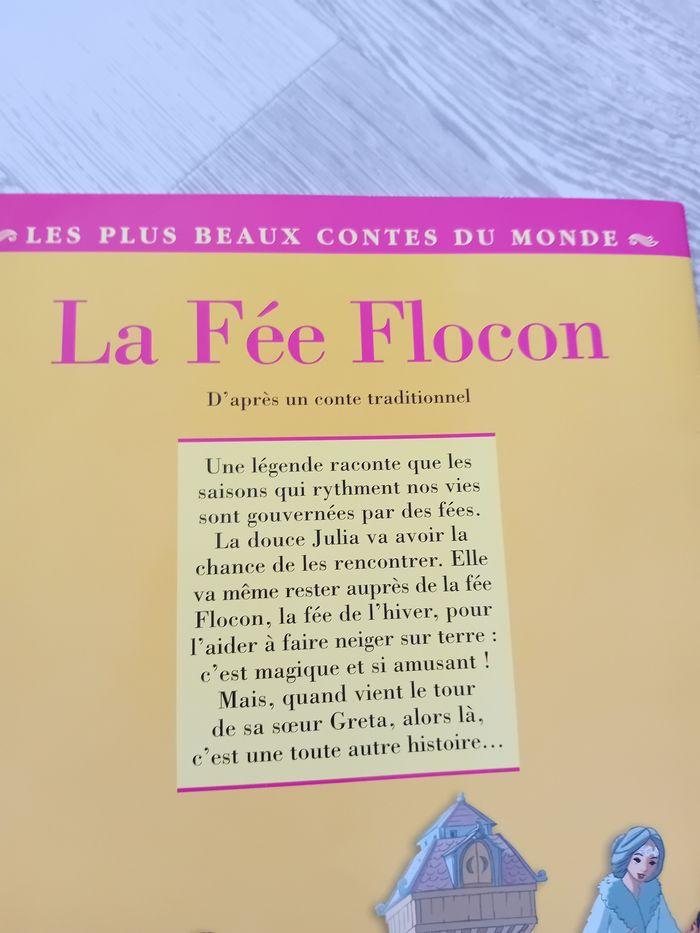 Livre la fée flocon raconté par marlene jobert - photo numéro 2