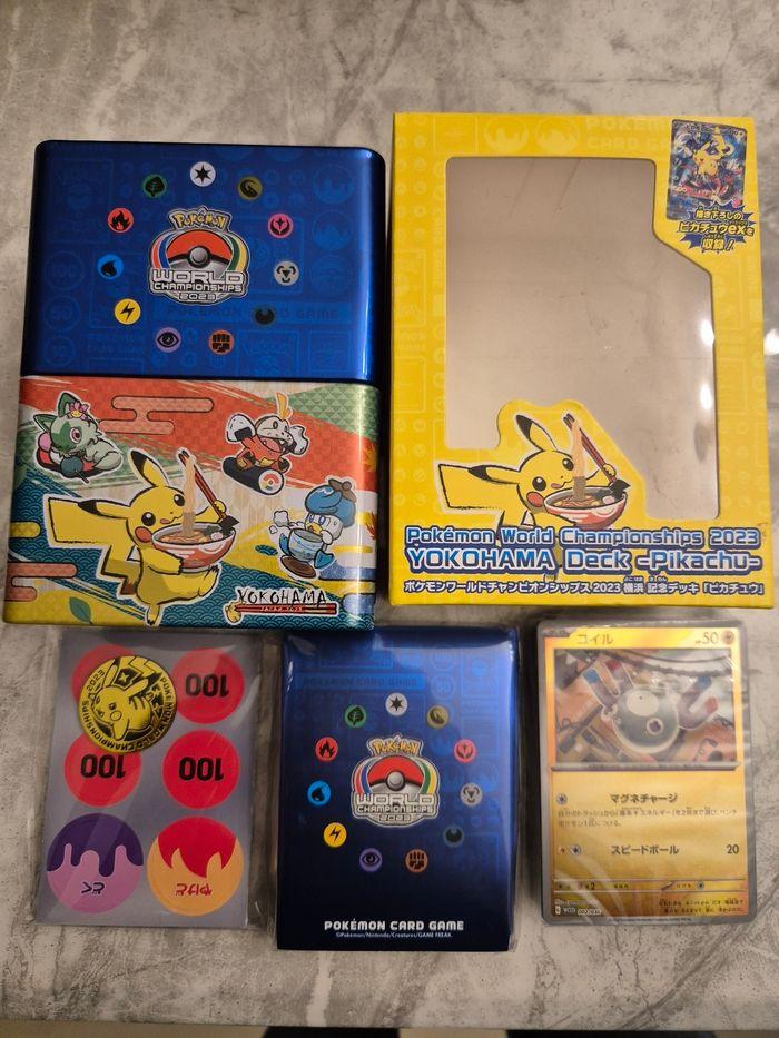 Pikachu deck Yokohama 2023 neuf - photo numéro 2