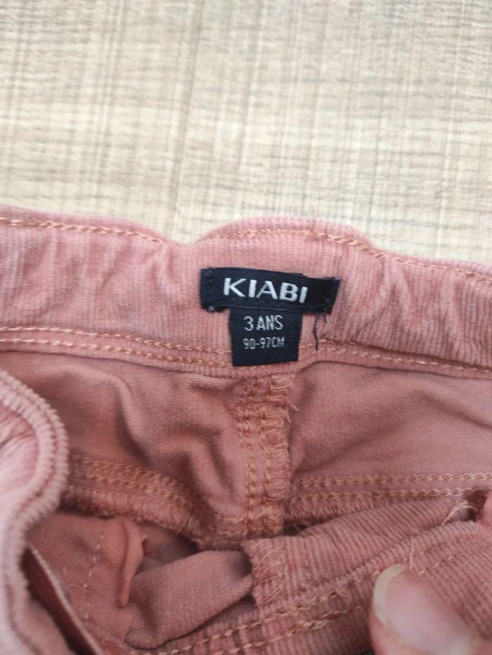 Pantalon velours Kiabi 3 ans - photo numéro 2