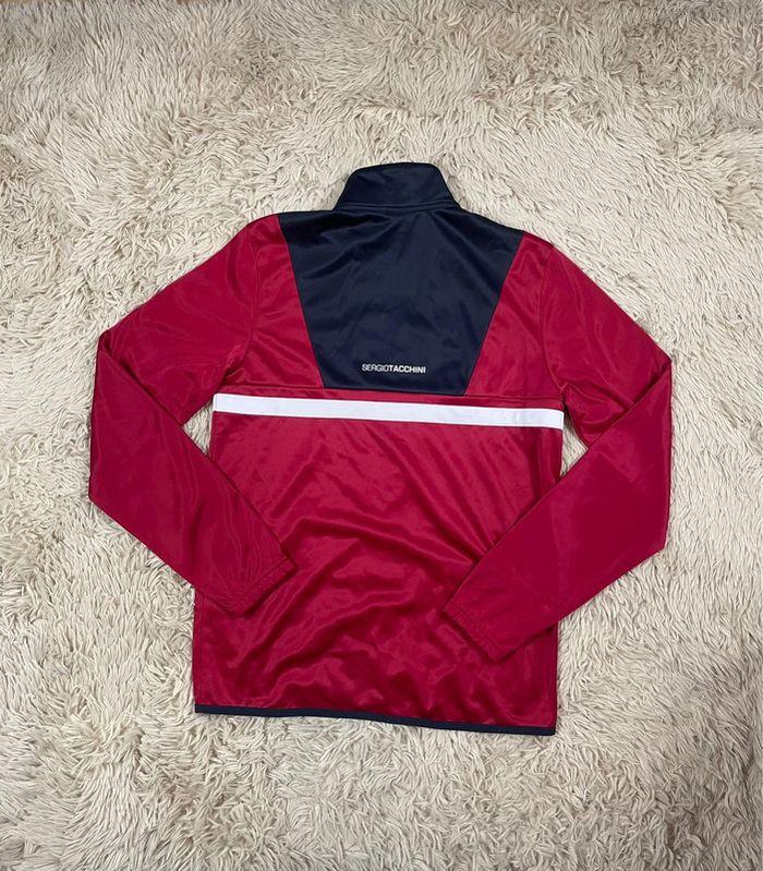 Trackjacket Veste de survêtement vintage Sergio tacchini rouge y2k taille M - photo numéro 3