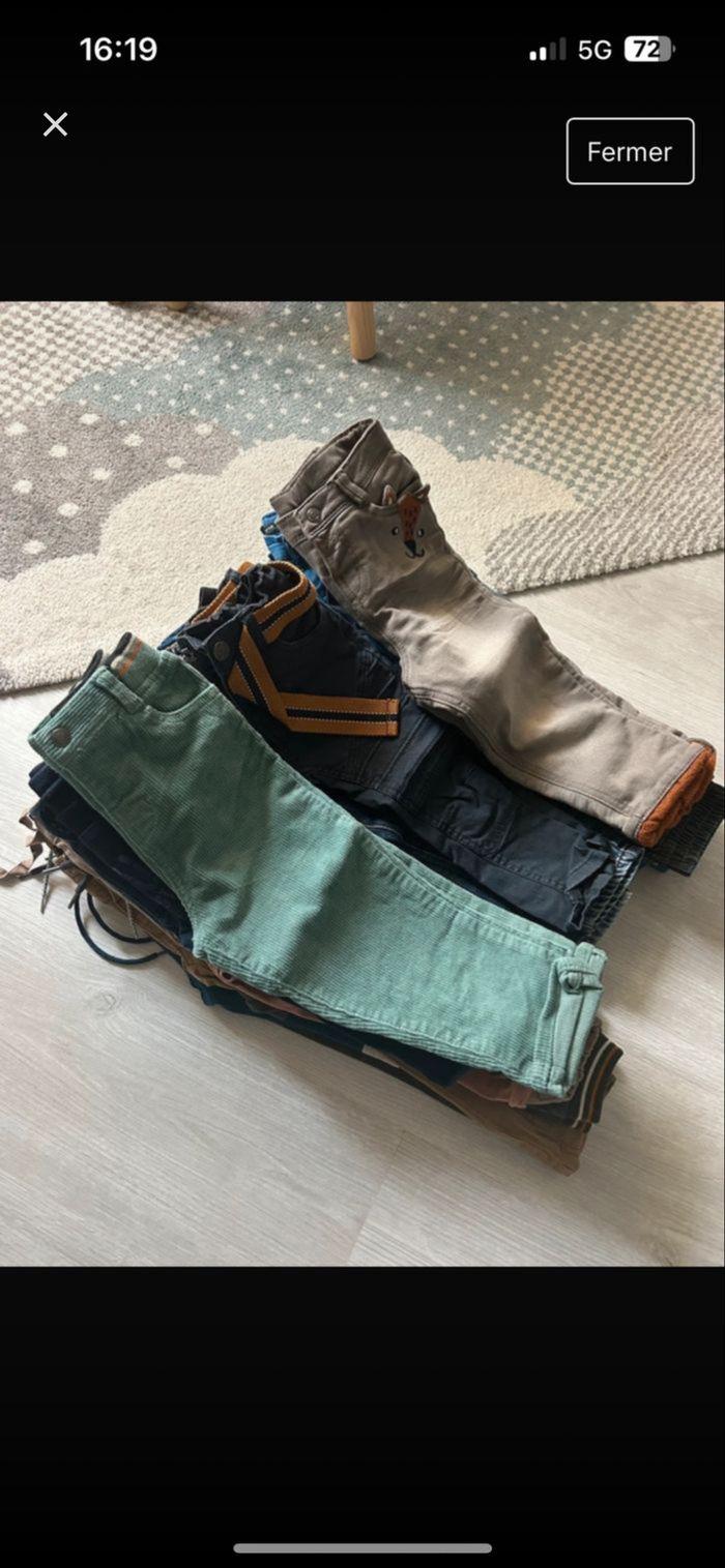 Lot pantalons